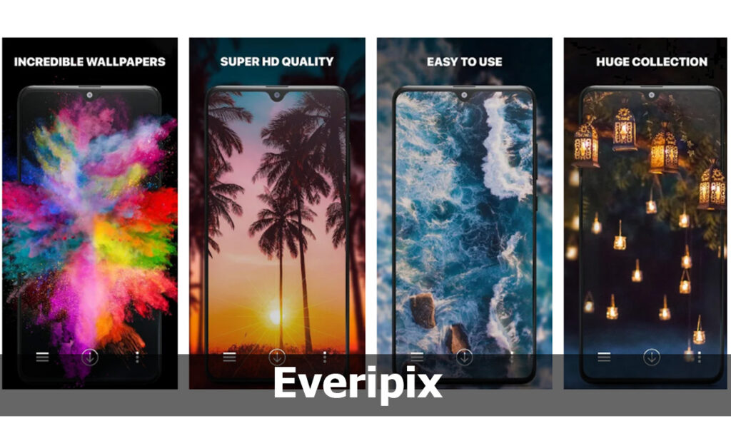 Everipix una de las mejores aplicaciones de fondos de pantalla 4K para Android