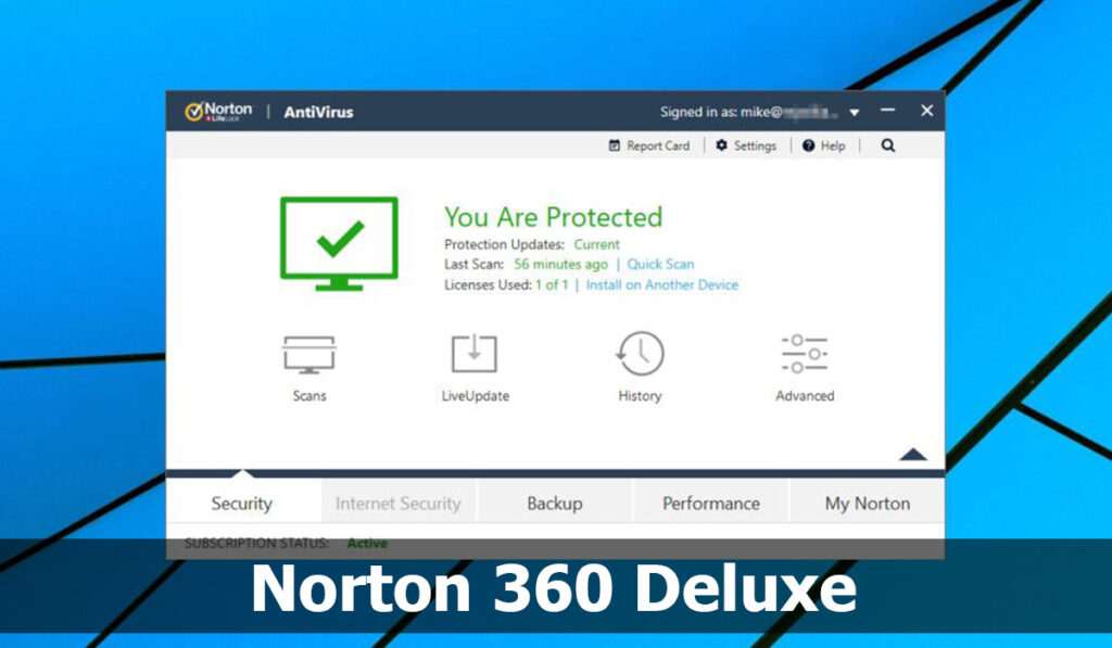 Norton 360 Deluxe es uno de los mejores antivirus para Windows de 2020
