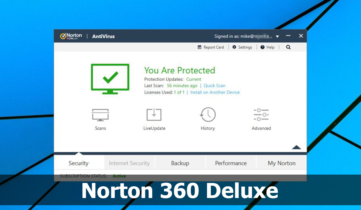 Norton 360 Deluxe es uno de los mejores antivirus para Windows de 2020